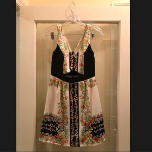 Cute Floral Mini Dress